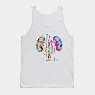 Kidneys anatomy Tank Top